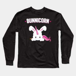 Bunnicorn Cute Bunny Unicorn Funny Easter Long Sleeve T-Shirt